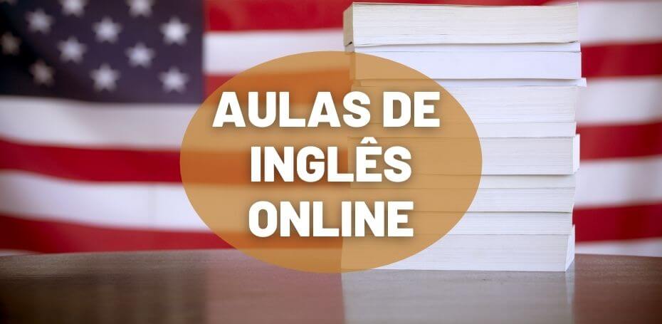 Banner de aulas de inglês online