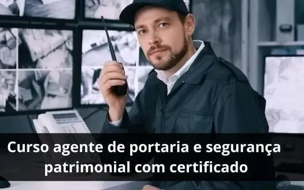 curso agente de portaria e segurança