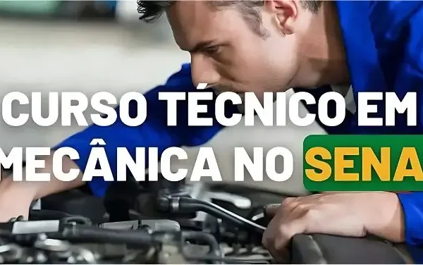 curso técnico em mecânica senai online