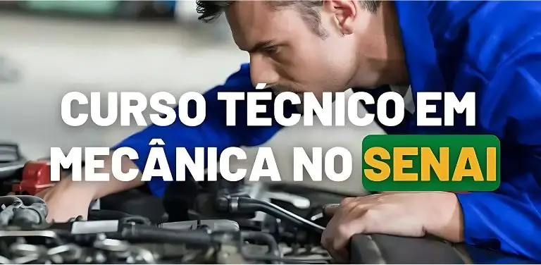 curso técnico em mecânica senai online