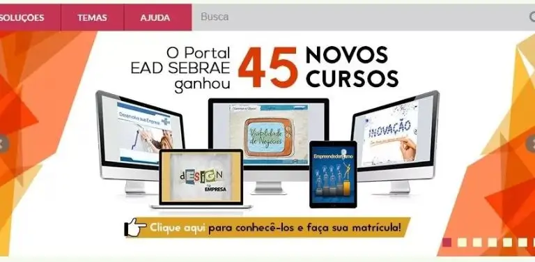 Cursos gratuitos Sebrae