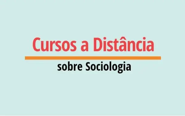 curso a distância sobre sociologia