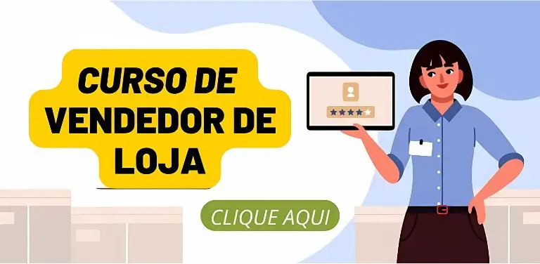 curso vendedor de loja