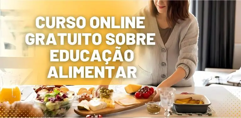 curso online e grátis sobre educação alimentar