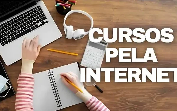 cursos pela internet