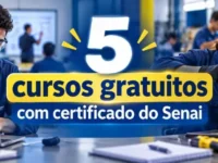 Cursos gratuitos online Senai