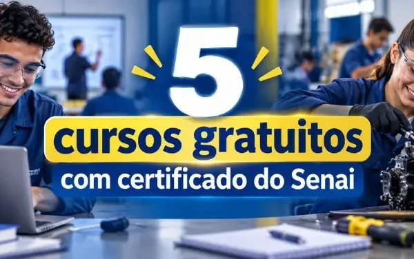 Cursos gratuitos online Senai