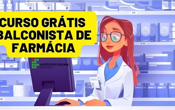cursos de balconista de farmácia