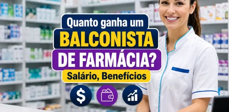 Quanto ganha um balconista de farmácia?