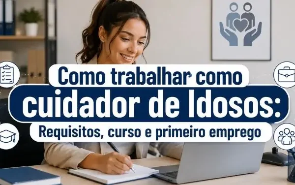 Como trabalhar como cuidador de idosos, cursos e dicas